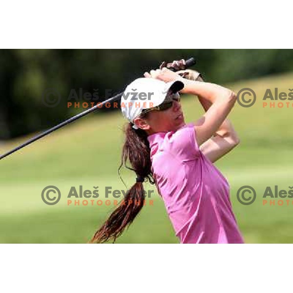 in action during Diners golf & country club Championships in Smlednik, Ljubljana, Slovenia on June 26,2011 