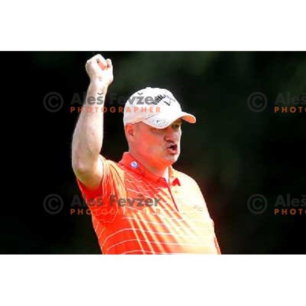 in action during Diners golf & country club Championships in Smlednik, Ljubljana, Slovenia on June 26,2011 