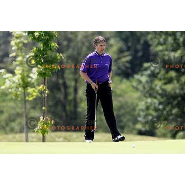 in action during Diners golf & country club Championships in Smlednik, Ljubljana, Slovenia on June 26,2011 