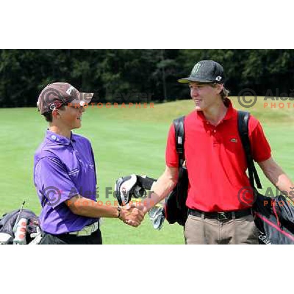 in action during Diners golf & country club Championships in Smlednik, Ljubljana, Slovenia on June 26,2011 