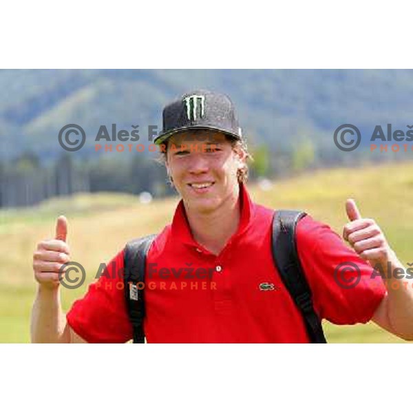 in action during Diners golf & country club Championships in Smlednik, Ljubljana, Slovenia on June 26,2011 