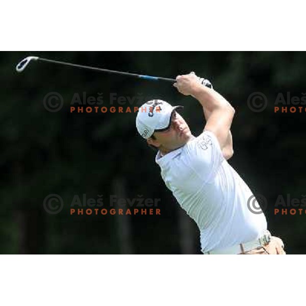in action during Diners golf & country club Championships in Smlednik, Ljubljana, Slovenia on June 26,2011 