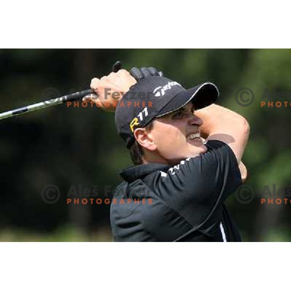 in action during Diners golf & country club Championships in Smlednik, Ljubljana, Slovenia on June 26,2011 