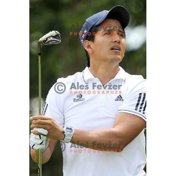in action during Diners golf & country club Championships in Smlednik, Ljubljana, Slovenia on June 26,2011 