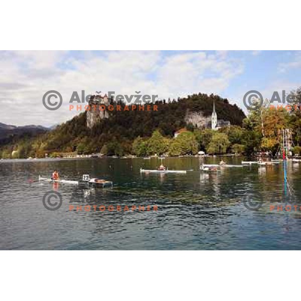 first day of competition at 2011 World Rowing Championships at Bled, Slovenia on August 28,2011 