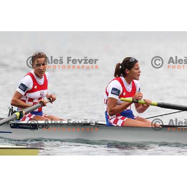 action during first day of competition at 2011 World Rowing Championships at Bled, Slovenia on August 28,2011 