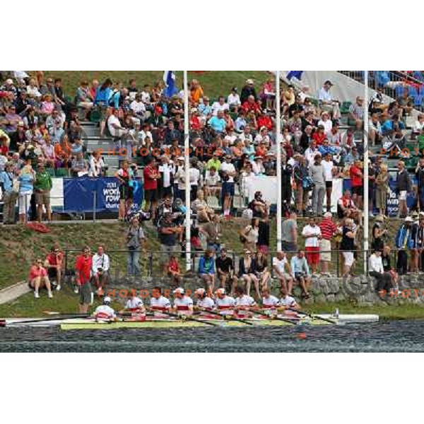 action during first day of competition at 2011 World Rowing Championships at Bled, Slovenia on August 28,2011 