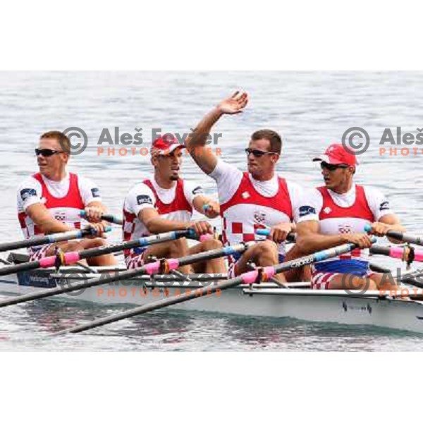 action during first day of competition at 2011 World Rowing Championships at Bled, Slovenia on August 28,2011 