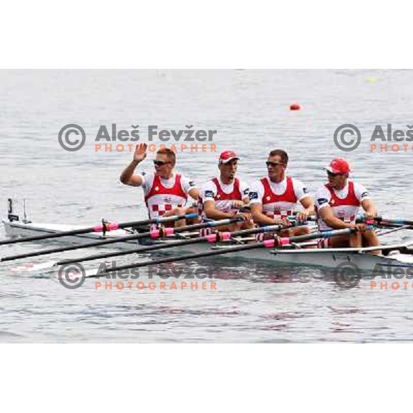 action during first day of competition at 2011 World Rowing Championships at Bled, Slovenia on August 28,2011 