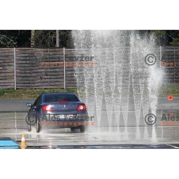 Olympic Comittee of Slovenia and AMZS organized a day of Safety driving for Slovenian athletes and officials at AMZS Driving Centre at Vransko, Slovenia on September 13, 2011 