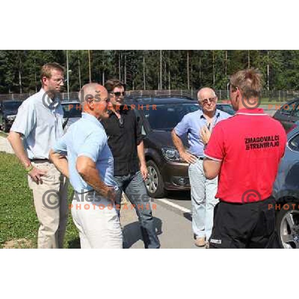 Olympic Comittee of Slovenia and AMZS organized a day of Safety driving for Slovenian athletes and officials at AMZS Driving Centre at Vransko, Slovenia on September 13, 2011 
