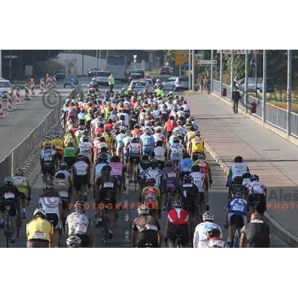 2. EKO Maraton Maribor with more than 1000 cyclists on two courses (70 km and 114 km) enjoy superb weather on roads leading from start in Maribor through Kungota- Jurij- Austria- Radlje ob Dravi- Ribnica-Lovrenc- Ruse and back to Maribor, Slovenia on Sept