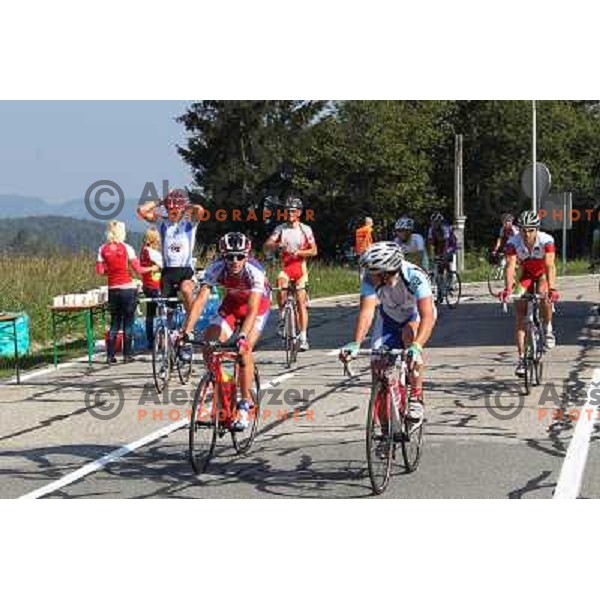 2. EKO Maraton Maribor with more than 1000 cyclists on two courses (70 km and 114 km) enjoy superb weather on roads leading from start in Maribor through Kungota- Jurij- Austria- Radlje ob Dravi- Ribnica-Lovrenc- Ruse and back to Maribor, Slovenia on Sept