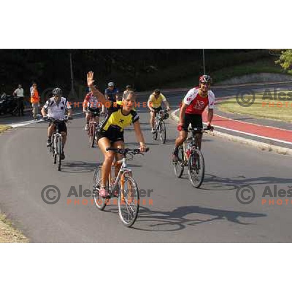 2. EKO Maraton Maribor with more than 1000 cyclists on two courses (70 km and 114 km) enjoy superb weather on roads leading from start in Maribor through Kungota- Jurij- Austria- Radlje ob Dravi- Ribnica-Lovrenc- Ruse and back to Maribor, Slovenia on Sept