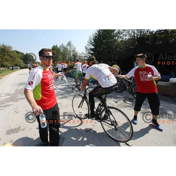 2. EKO Maraton Maribor with more than 1000 cyclists on two courses (70 km and 114 km) enjoy superb weather on roads leading from start in Maribor through Kungota- Jurij- Austria- Radlje ob Dravi- Ribnica-Lovrenc- Ruse and back to Maribor, Slovenia on Sept