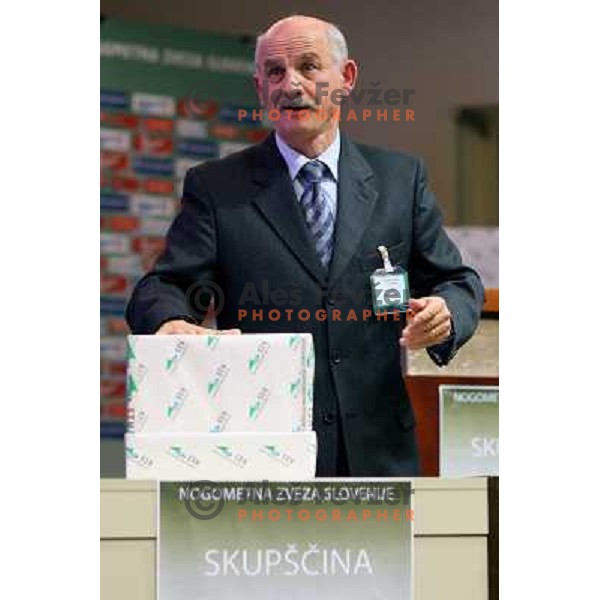  General Assembly of Football Association of Slovenia, Brdo pri Kranju on November 16, 2006