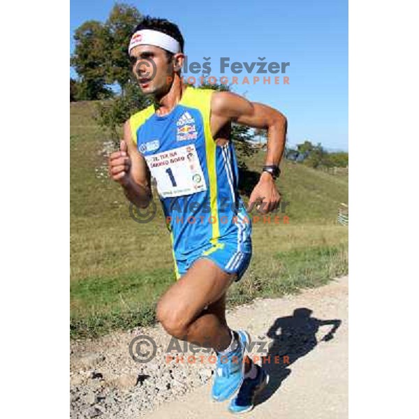 Ahmet Arslan of Turkey, winner of 32. Smarna Gora race- WMRA Grand Prix Final, Ljubljana, Slovenia on Oktober 1, 2011 