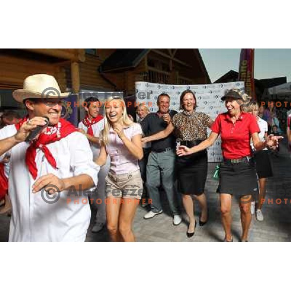 Grand Final of Diners Club International golf tournament "Race to Mauritius" at Diners golf & country club Ljubljana, Slovenia on October 2, 2011 