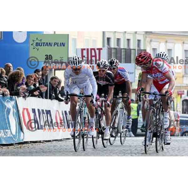 Gorazd Stangelj of Slovenia finished his professional cycling carrier winning the race in front of his fans in Novo Mesto, Slovenia on October 9, 2011. In past 20 years he was racing for Krka, Moblivetta,Liquigas, Fassa Bortolo,Saeco, Lampre and Astana. 