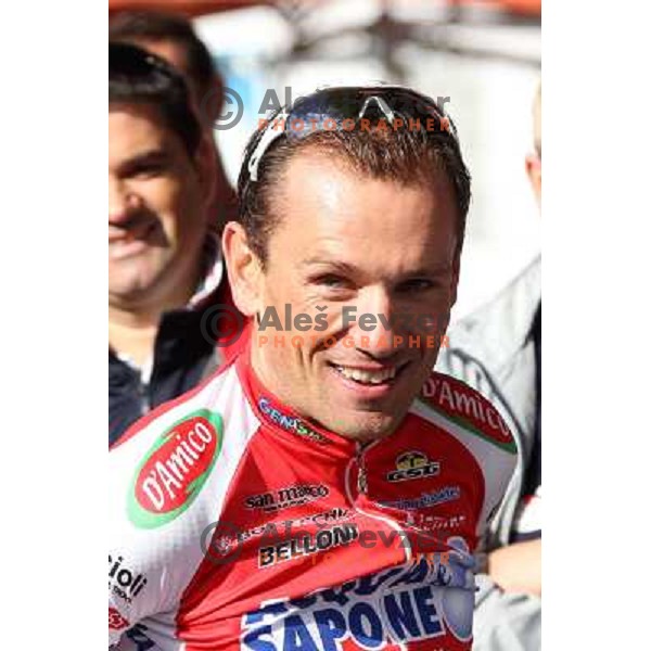Vladimir Miholjevic racing in Novo Mesto, Slovenia on October 9, 2011. 