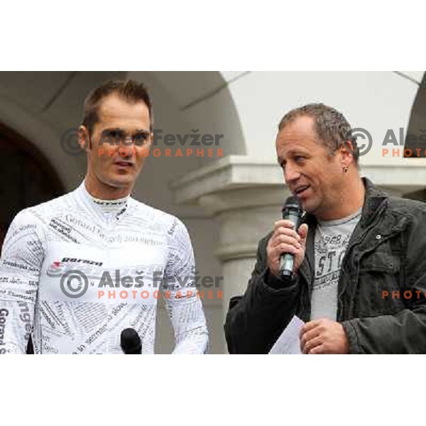 Gorazd Stangelj of Slovenia finished his professional cycling carrier winning the race in front of his fans in Novo Mesto, Slovenia on October 9, 2011. In past 20 years he was racing for Krka, Moblivetta,Liquigas, Fassa Bortolo,Saeco, Lampre and Astana. 