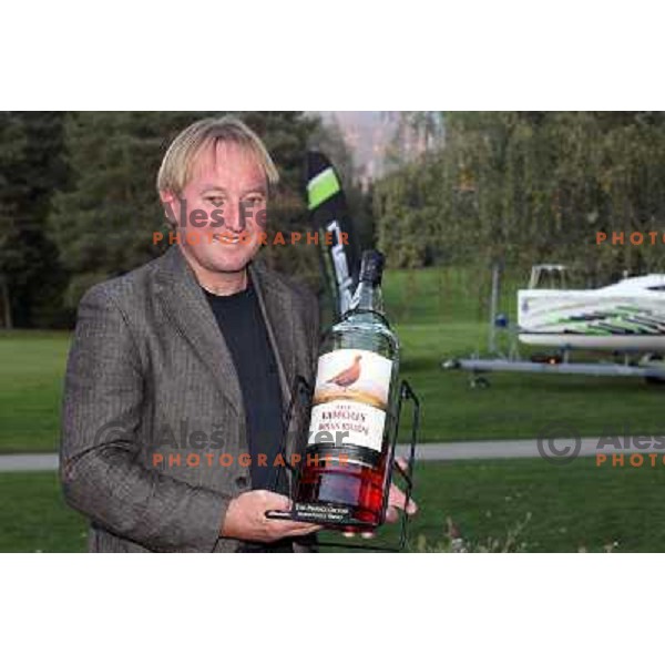 Bojan Krizaj during Elan-Porsche Slovenia golf tournament hosted by Bojan Krizaj at King\'s golf course, Bled, Slovenia on October 16, 2011 