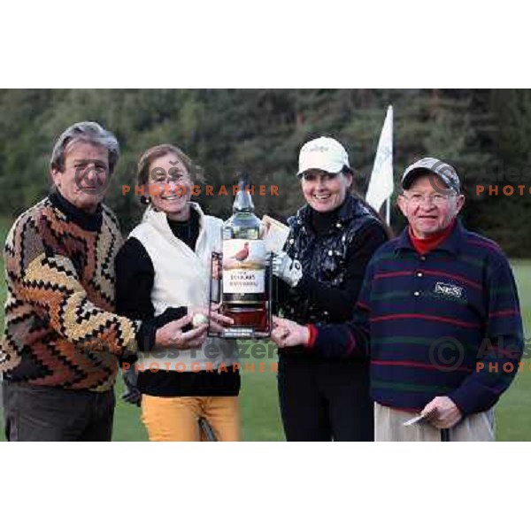 Elan-Porsche Slovenia golf tournament hosted by Bojan Krizaj at King\'s golf course, Bled, Slovenia on October 16, 2011 