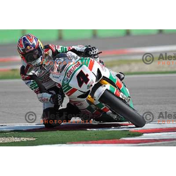 Jonathan Rea (GB) racing at Superbike FIM World Championships race at Enzo and Dino Ferrari Circuit in Imola, Italy on September 25,2011 