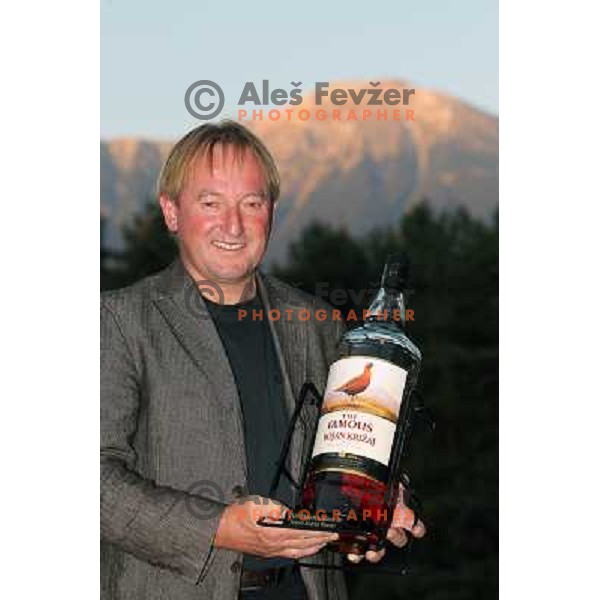 Bojan Krizaj during Elan-Porsche Slovenia golf tournament hosted by Bojan Krizaj at King\'s golf course, Bled, Slovenia on October 16, 2011 