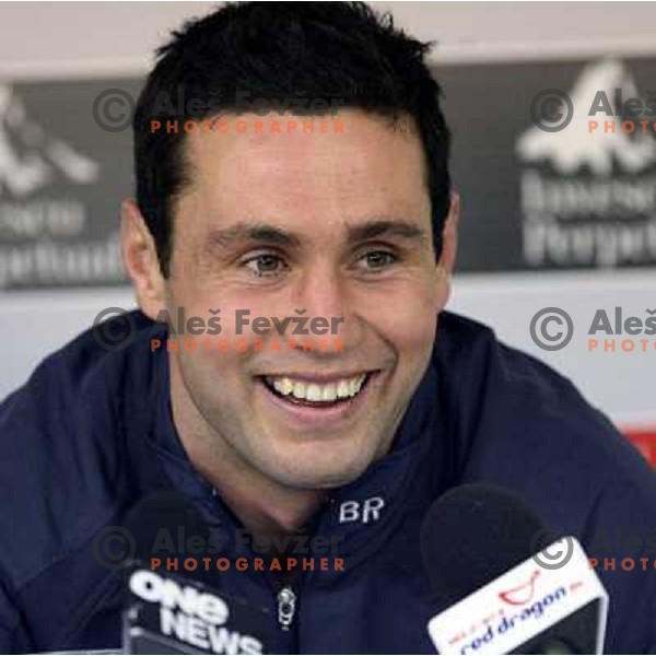 Stephen Jones,captain of Wales team at rugby match between Wales and New Zealand at Millennium Stadium, Cardiff, Wales on November 25, 2006. New Zealand won 45:10