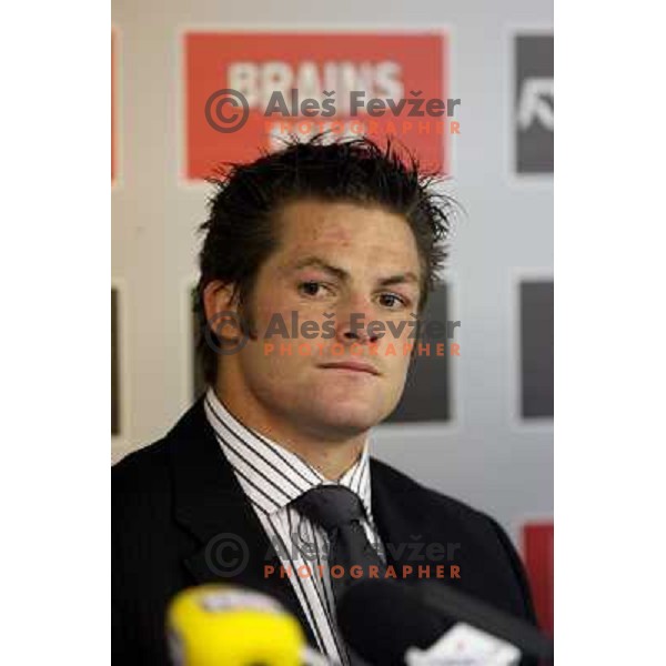 Richie McCaw after rugby match between Wales and New Zealand at Millennium Stadium, Cardiff, Wales on November 25, 2006. New Zealand won 45:10