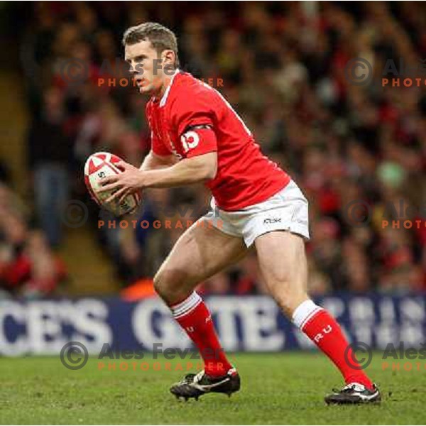 Kevin Morgan at rugby match between Wales and New Zealand at Millennium Stadium, Cardiff, Wales on November 25, 2006. New Zealand won 45:10