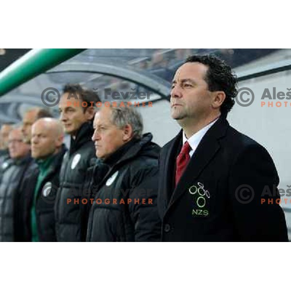 Slavisa Stojanovic during football game Slovenia - USA, Friendly match, Stozice, Ljubljana, 15.11.2011