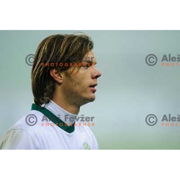 Dejan Lazarevic in action during football game Slovenia - USA, Friendly match, Stozice, Ljubljana, 15.11.2011 