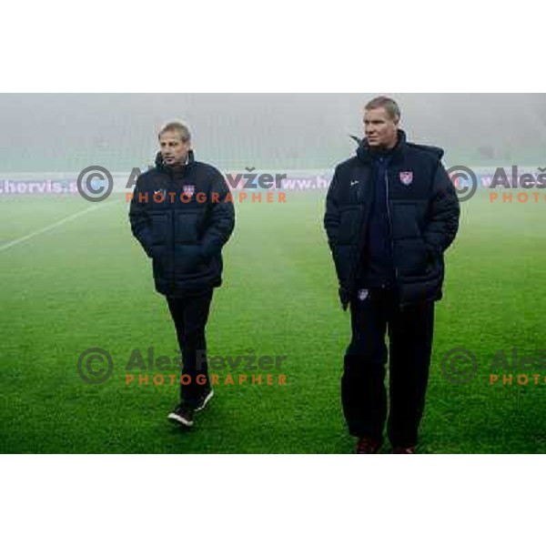Jurgen Klinsmann during football game Slovenia - USA, Friendly match, Stozice, Ljubljana, 15.11.2011 