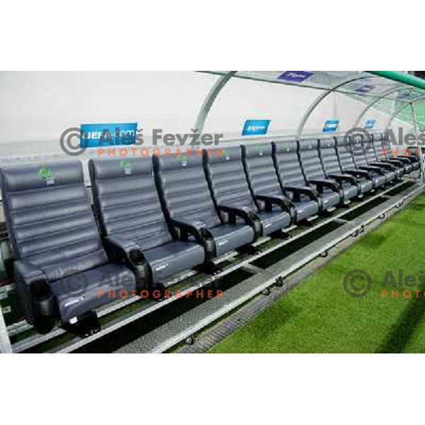 New seats in Stozice during football game Slovenia - USA, Friendly match, Stozice, Ljubljana, 15.11.2011 