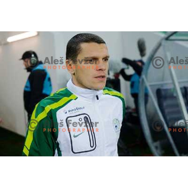 Darijan Matic in action during football game Slovenia - USA, Friendly match, Stozice, Ljubljana, 15.11.2011 