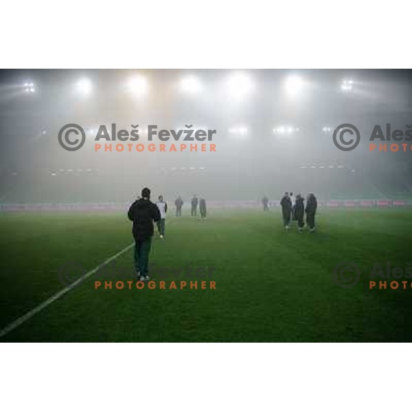 in action during football game Slovenia - USA, Friendly match, Stozice, Ljubljana, 15.11.2011 