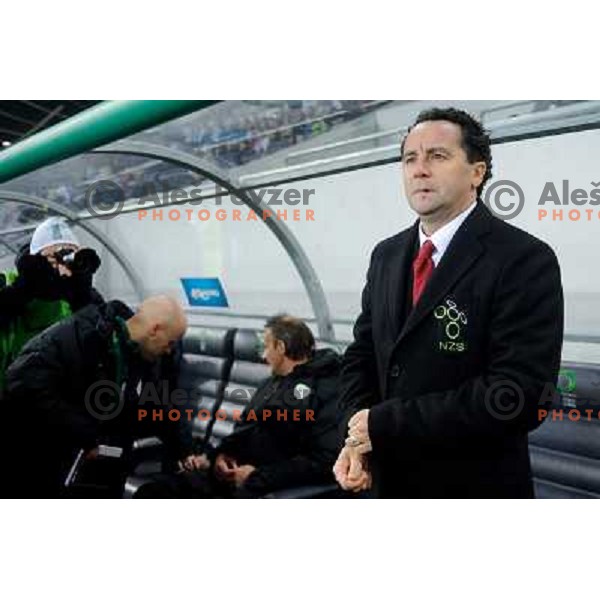 Slavisa Stojanovic in action during football game Slovenia - USA, Friendly match, Stozice, Ljubljana, 15.11.2011 