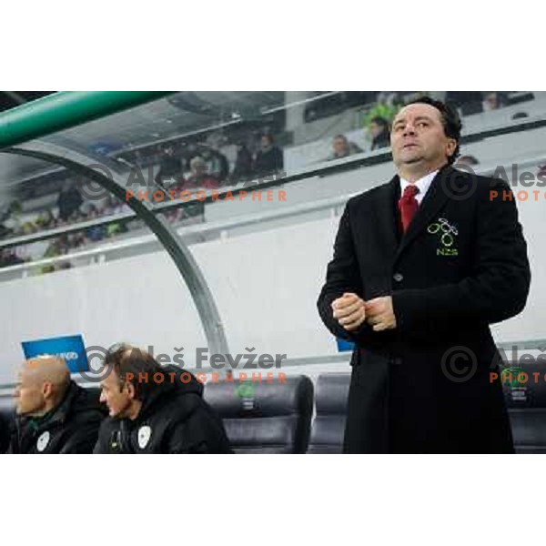 Slavisa Stojanovic in action during football game Slovenia - USA, Friendly match, Stozice, Ljubljana, 15.11.2011 