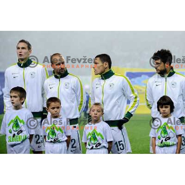 Darijan Matic in action during football game Slovenia - USA, Friendly match, Stozice, Ljubljana, 15.11.2011 