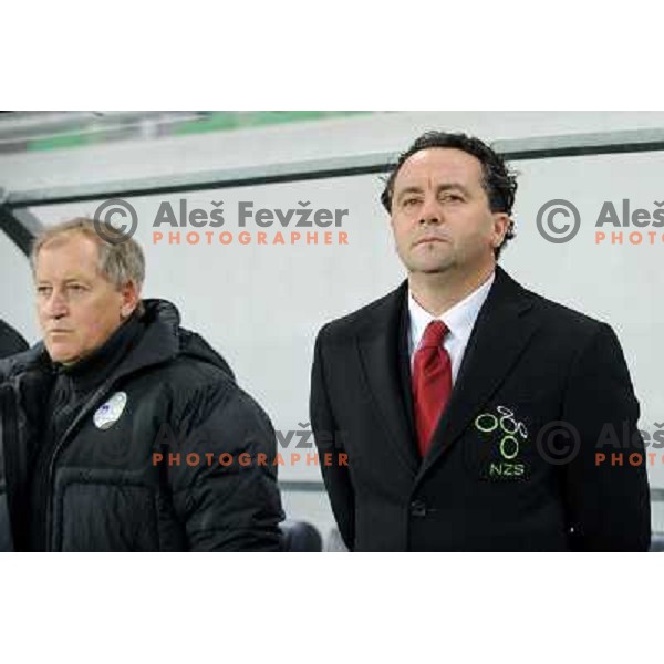Slavisa Stojanovic in action during football game Slovenia - USA, Friendly match, Stozice, Ljubljana, 15.11.2011 