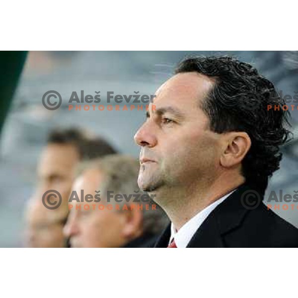 Slavisa Stojanovic in action during football game Slovenia - USA, Friendly match, Stozice, Ljubljana, 15.11.2011 