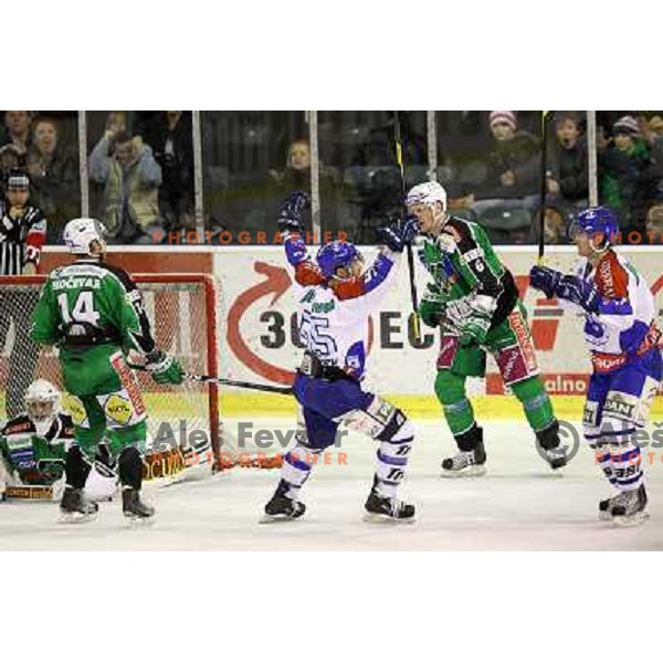 Pascal Morency of KHL Medvescak in action during EBEL league regular season ice-hockey match in round 30 between HDD Tilia Olimpija Ljulbjana and KHL Medvescak Zagreb in Hala Tivoli, Ljubljana, Slovenia on December 9, 2011 