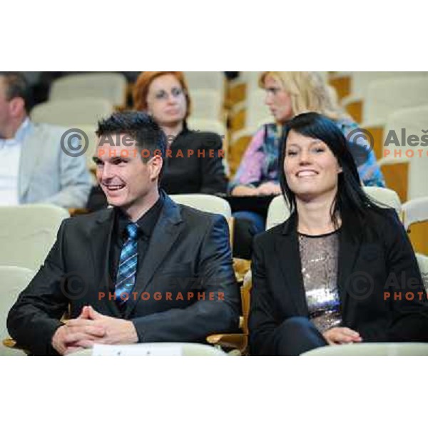 Peter Kavzer at the presentation of the Slovenian Sports man of the year, Cankarjev Dom, Ljubljana, 21.12.2012 