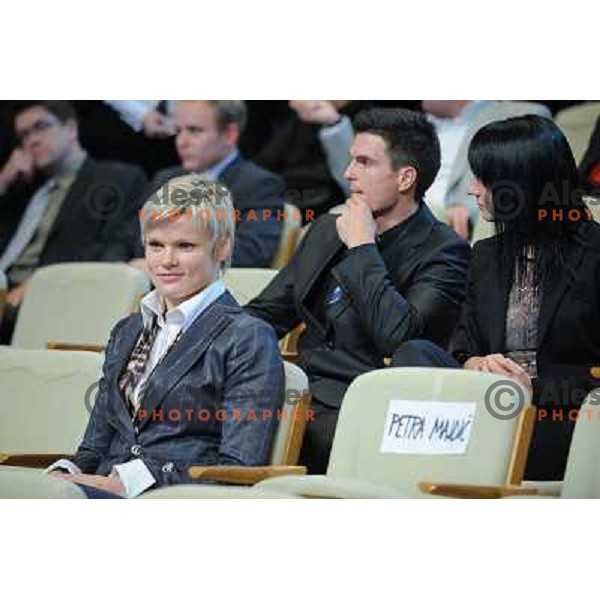 Urska Zolnir at the presentation of the Slovenian Sports man of the year, Cankarjev Dom, Ljubljana, 21.12.2012 