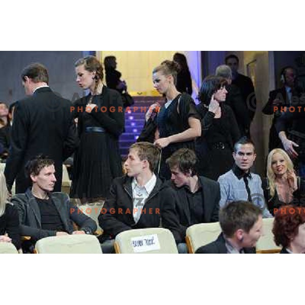 Tina Maze at the presentation of the Slovenian Sports man of the year, Cankarjev Dom, Ljubljana, 21.12.2012 