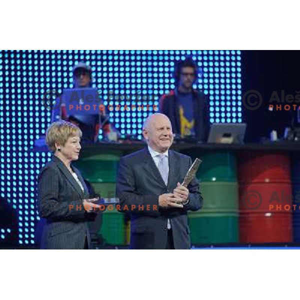 Janez Kocjancic at the presentation of the Slovenian Sports man of the year, Cankarjev Dom, Ljubljana, 21.12.2012 