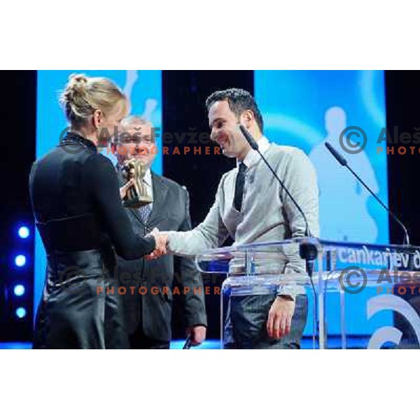 Bojan Tokic at the presentation of the Slovenian Sports man of the year, Cankarjev Dom, Ljubljana, 21.12.2012 