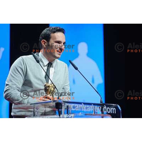 Bojan Tokic at the presentation of the Slovenian Sports man of the year, Cankarjev Dom, Ljubljana, 21.12.2012 